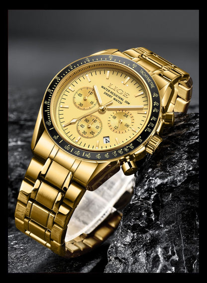 2025 LIGE Top Brand Luxury New Men Watch Quartz Man Watches Waterproof Luminous Watch for Men Date Chronograph Sport Wristwatch