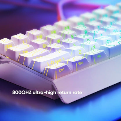 IROK Carotmas Mercury68 Max mars68 pro Mercury 68 Gaming Teclado Mecânico Magnético Rapid Trigge 0.001 8K Teclado Gamer Com Fio