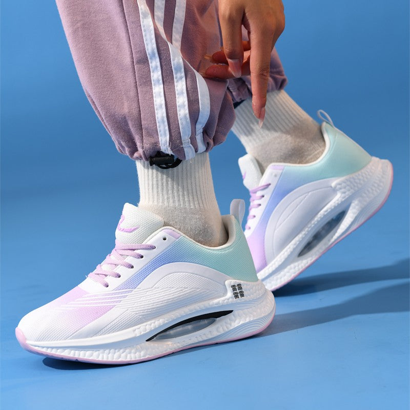 Ultra Light Comfortable Men's Sports Training Shoes Men’s Running Shoes Breathable Thick Sole Shock-absorbing Marathon Sneakers