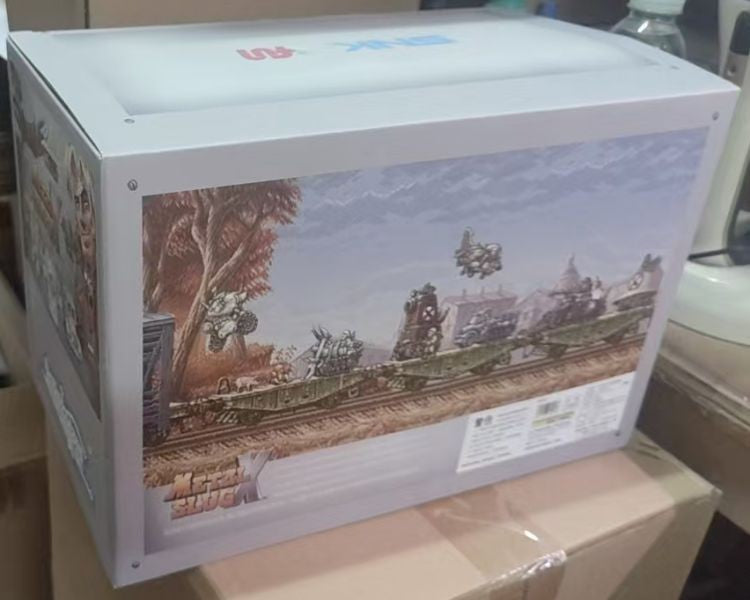 Coleção New Era Models Metal Slug X Series - Miniaturas de Tanque, Aeronave, Caminhão e Bonecos de Soldados Militares