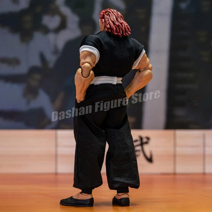 ST Baki Hanma Filho de Ogro Boneco de Ação Hanma Yuujiro Estatueta Ko Luta PVC Coleção Anime Yujiro Figuras Modelo Brinquedos Presentes