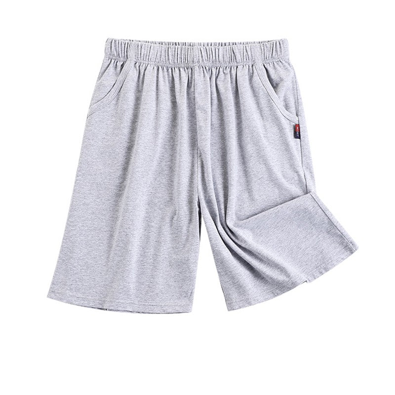 Pajama Pants Men's Shorts Summer Thin Casual Home Loose Large Size Five-Quarter Pants Home Beach Pants Men's Large Pants