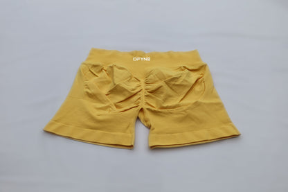 Df Impact Brand Shorts  Low Waist Seamless Yoga Shorts Scrunch Bum Gym Shorts Women Workout Biker Stretch Fitness Short