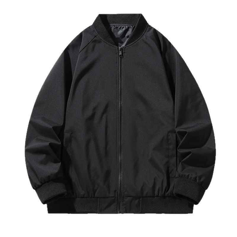 Men's Baseball Uniforms in Spring and Autumn Versatile Trendy Jacket Casual Stand Collar