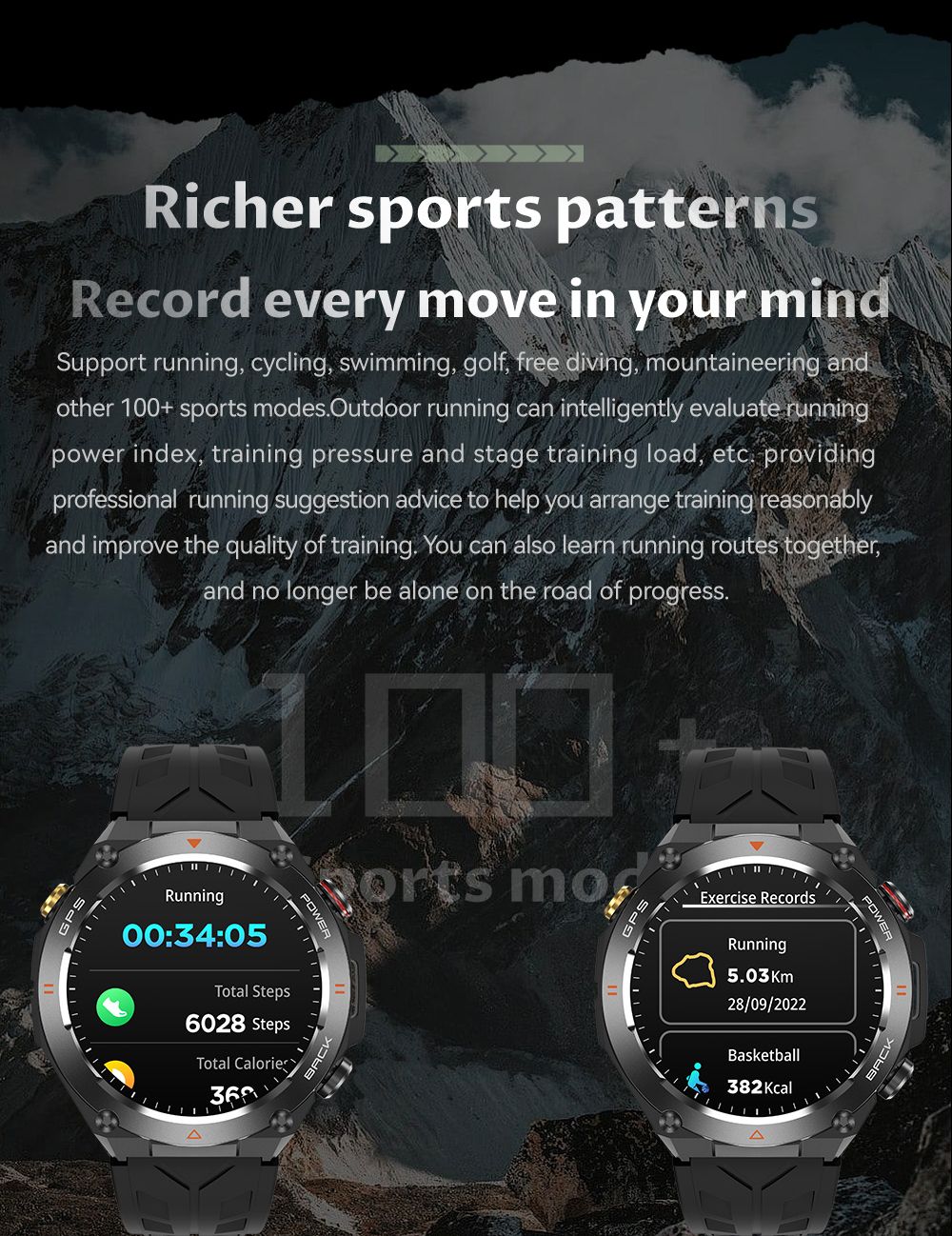 Smartwatch COLMI V75 GPS 2024 Tela Ultra HD de 1.45" GPS e Bússola Integrados Faz/Recebe Chamadas Bateria de 650mAh