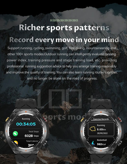 Smartwatch COLMI V75 GPS 2024 Tela Ultra HD de 1.45" GPS e Bússola Integrados Faz/Recebe Chamadas Bateria de 650mAh