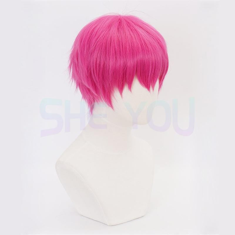 Anime The Disastrous Life Of Saiki K. Cosplay Props Saiki Kusuo Wig Hairpins Glasses Green Lens Sunglasses Costume Accessories