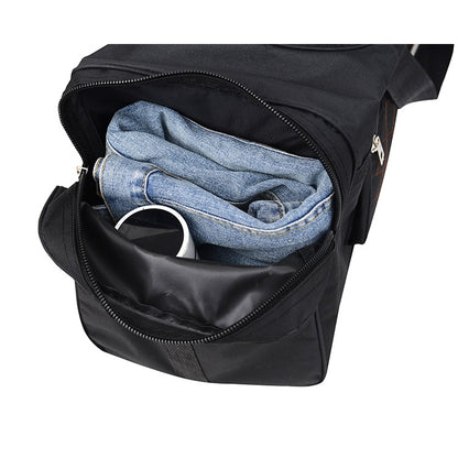 Men's Large Capacity Luggage Bag - Multi Pocket Travel Bag with Zipper Closure, Foldable Design, Ideal for Vacation and Sports E