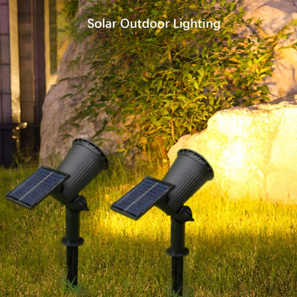 9 LED Solar Spot Light Outdoor IP65 Waterproof Spotlights Solar Garden Lights Landscape Lighting Decoration Pathway Lawn Lamp