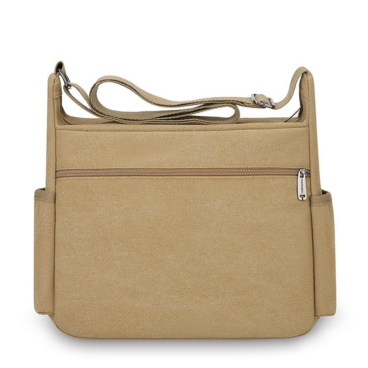 Men's crossbody bag, multi pocket design - large capacity shoulder bag - outdoor essentials, functional storage, city commuters