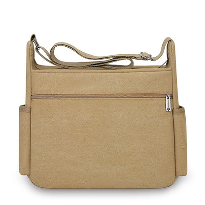 Men's crossbody bag, multi pocket design - large capacity shoulder bag - outdoor essentials, functional storage, city commuters