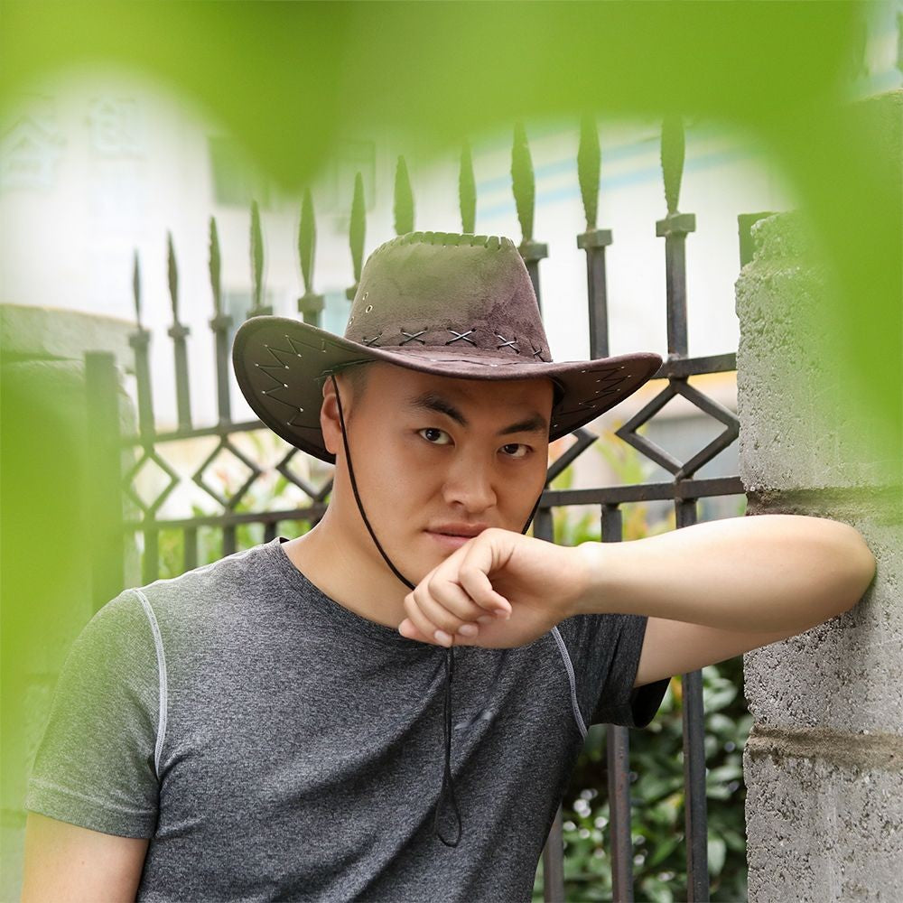 Vintage Felt Fedora Hat Fashion Panama Jazz Hat With Belt Buckle Wide Brim Cowboy Hat Daily Street Wear Wedding Party Supplies