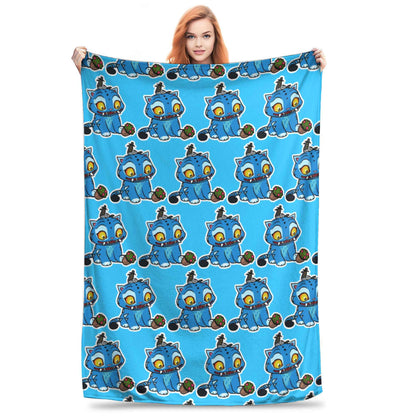 Huntrix Zoey Rumi Mira Blanket Cover Flannel KPop Demon Hunters Lightweight Throw Blankets for Outdoor Travel Bed Rug