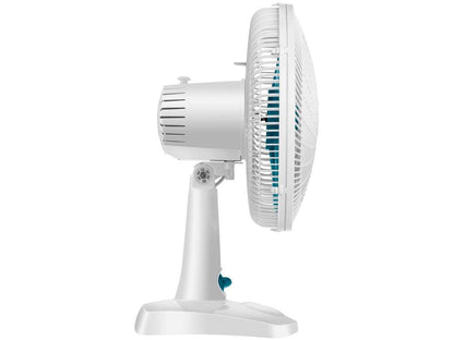 Table Fan Ultra V-UT-30-01 30cm 6 Speeds 3 Speeds White and Blue-220V