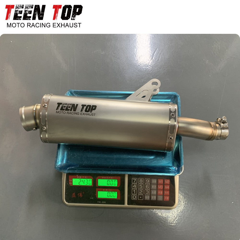For CFMOTO 450MT Exhaust Muffler High Performance Stainless Steel Motorcycle Escape 450 MT Racing Moto Silencieux 2023+