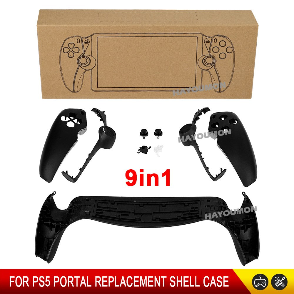 9 IN 1 Controller Housing Shell Case For PS Portal Front Back Plate Faceplate Cover Protective Replacement Shell for PS5 Portal