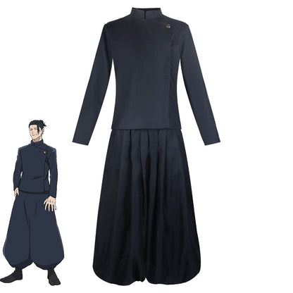 Anime Jujutsu Kaisen Geto Suguru Cosplay Costume Geto Suguru Cosplay School Uniform   Halloween Christmas Clothes
