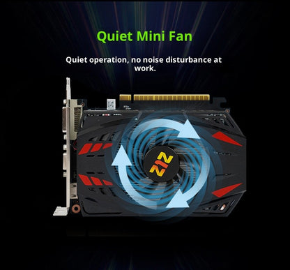 SEJISHI AMD GT740 4G D5 Gaming Graphics Card GDDR5 128Bit 4G DP AMD Radeon GPU GT 740 placa de video Diy Gaming Computer