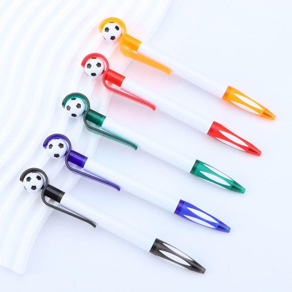 10-30Pcs Creative Rotating Football Theme Pens for Football Party Carnival Birthday School Party Gift Prize Giveaway Gift Pack