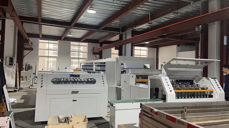 1100Automatic A4 paper cutting machine A3 A4 A5 size paper cutter and packaging machine