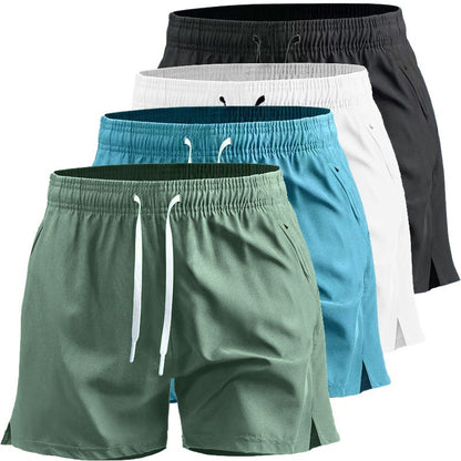 Men's Summer Sports Running Shorts Swim Trunks Quick Dry Shorts Breathable Drawstring With Pockets For Surfing Beach