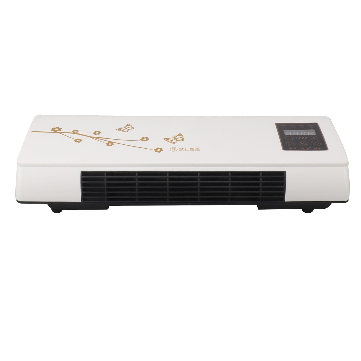 Ar Condicionado de Parede Pequeno com Função de Resfriamento e Aquecimento para Sala de Estar, Quarto e Escritório