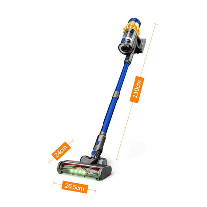 Aspirador de Pó Sem Fio COTIAR V22 650W 55000PA Eletrodoméstico Aspirador Portátil Acessórios de Limpeza Bateria Removível
