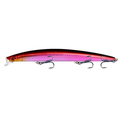 1pcs 18cm 24g Minnow Fishing Lure Laser Hard Artificial Bait Plastic Big Fake Fish Lures Sea Fishing Bait Crankbait Wobblers