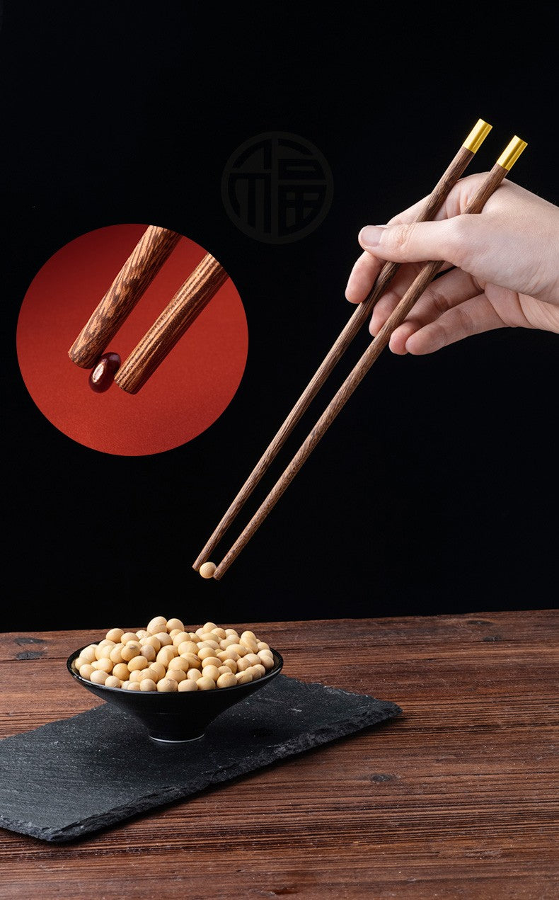 Pauzinhos Chineses Reutilizáveis Pauzinhos de Sushi Japoneses Domésticos de Madeira de Asa de Galinha de Alta Qualidade Saudáveis