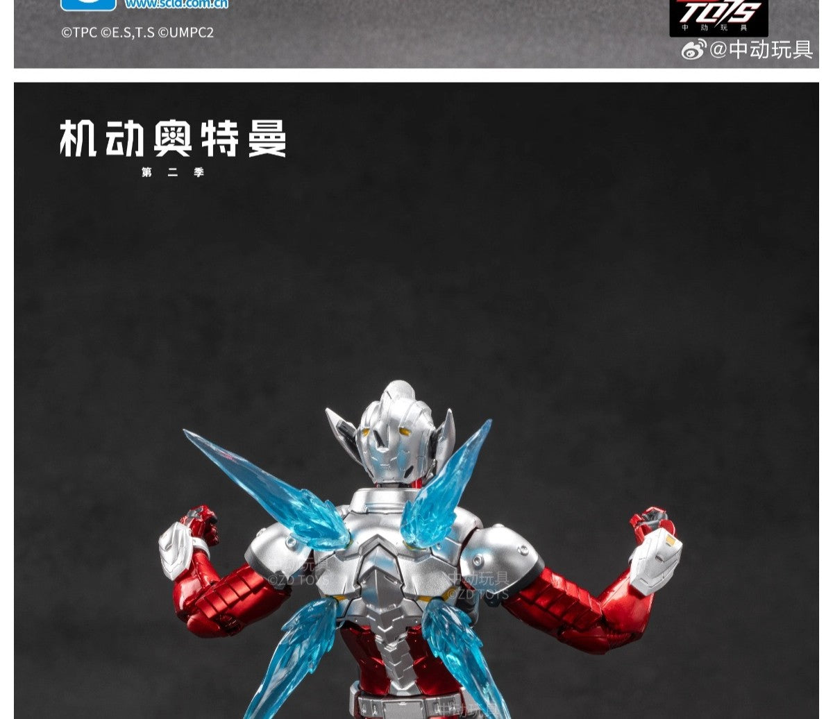 Boneco Articulado Ultraman ZD Toys Kotaro Higashi Terno Zero Terno Tiga Terno Ace Ultra Seven Ultraman Jack Modelo Colecionável Adulto