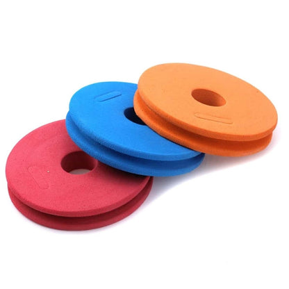 10/20 carretéis de espuma para pesca 4,5 cm/12 cm, suporte para linha de pesca arredondado, gancho de armazenamento?cor aleatória?