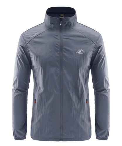 Summer Men's Sun Protection Casual Windproof Water resistant Ultrathin Jacket