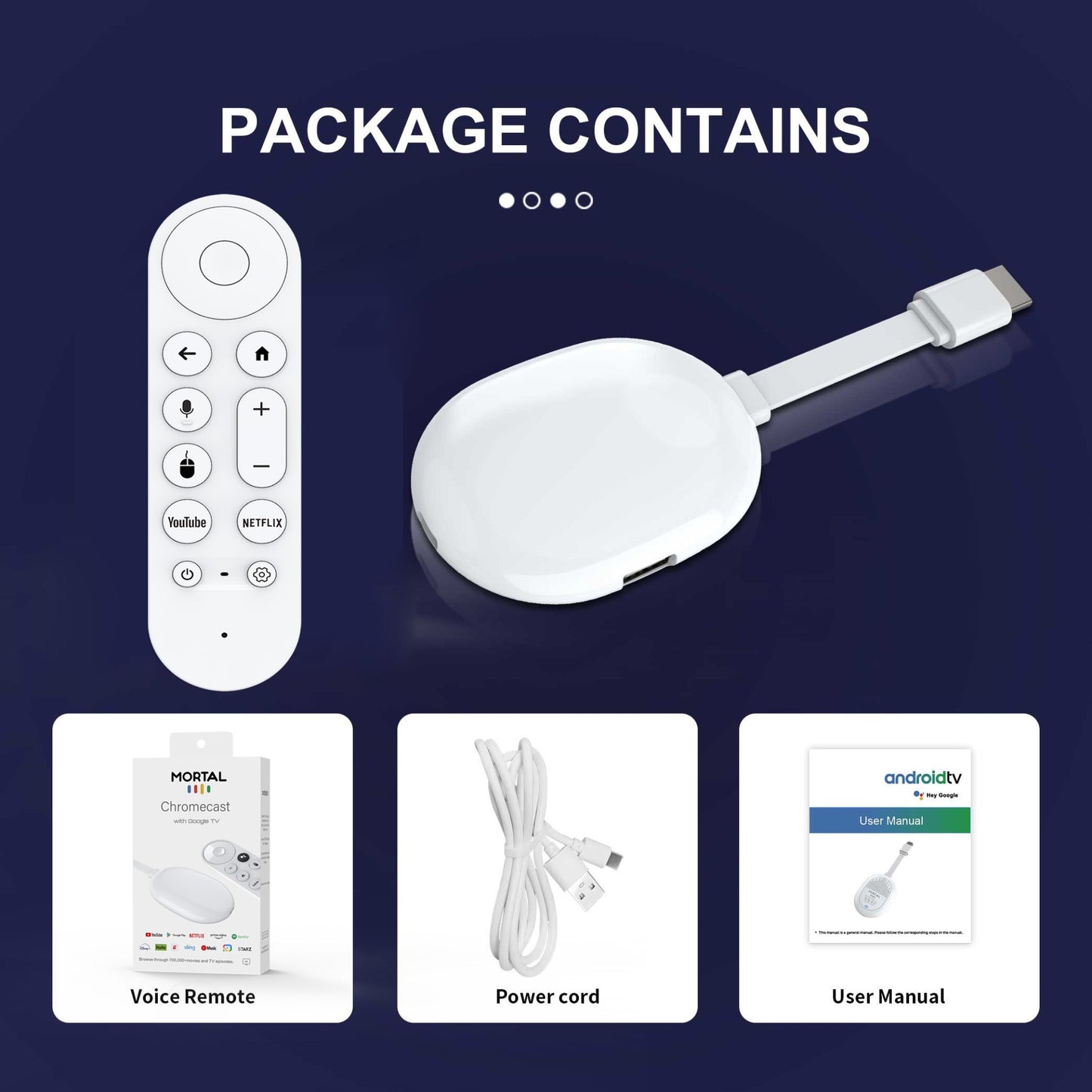 Global Mortal Android 4k Smart TV Stick Q2 Ultra 2GB RAM 16GB ROM Dual Wifi 6 Multi Language Streaming Media Player TV Dongle