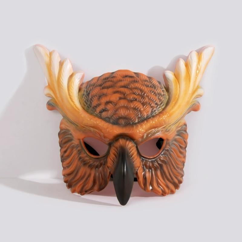 Halloween Owl Mask Carnival Props Owl Mask Festival Cosplay Photo Props Atmosphere Dance Party Dress Up