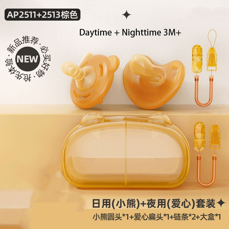 Baby pacifier/Sleep aid for babies over 3 months old/Anti bloating silicone