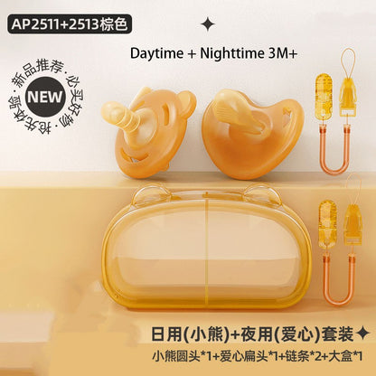 Baby pacifier/Sleep aid for babies over 3 months old/Anti bloating silicone