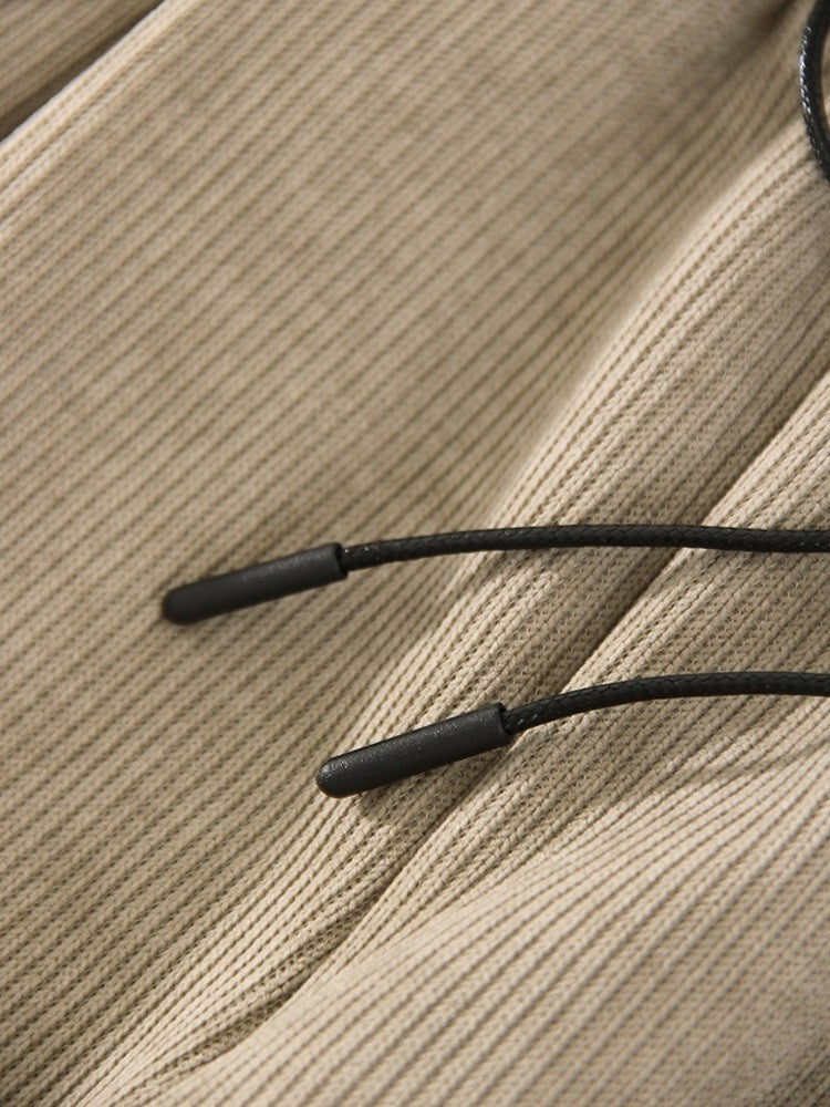 Streamgirl Women Winter Corduroy Pants Dark Brown With Thick Warm Fleece Trousers Corduroy High Waist Loose Pants For Women