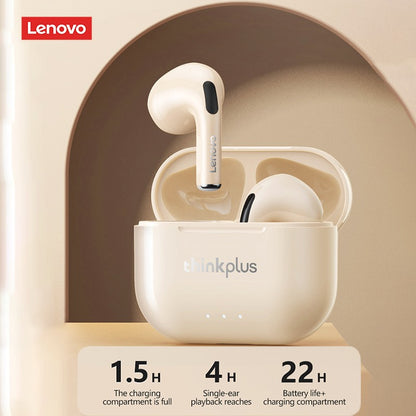 Original Lenovo LP40 Plus Earphones TWS LP40 II Wireless Bluetooth 5.3 Headphones Sport Noise Reduction Touch Control Earbus New
