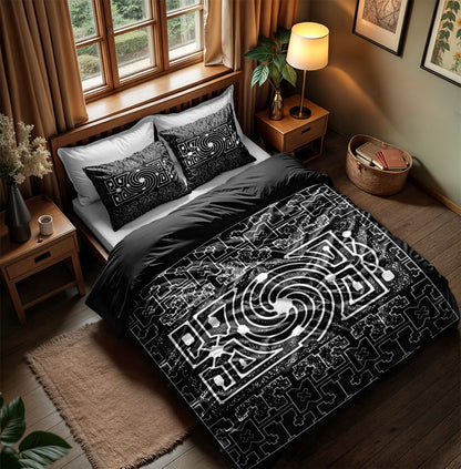 African Bologan Ethnic Duvet Cover Set EU Single Double King US Twin Full Queen Size Bed Linen Set