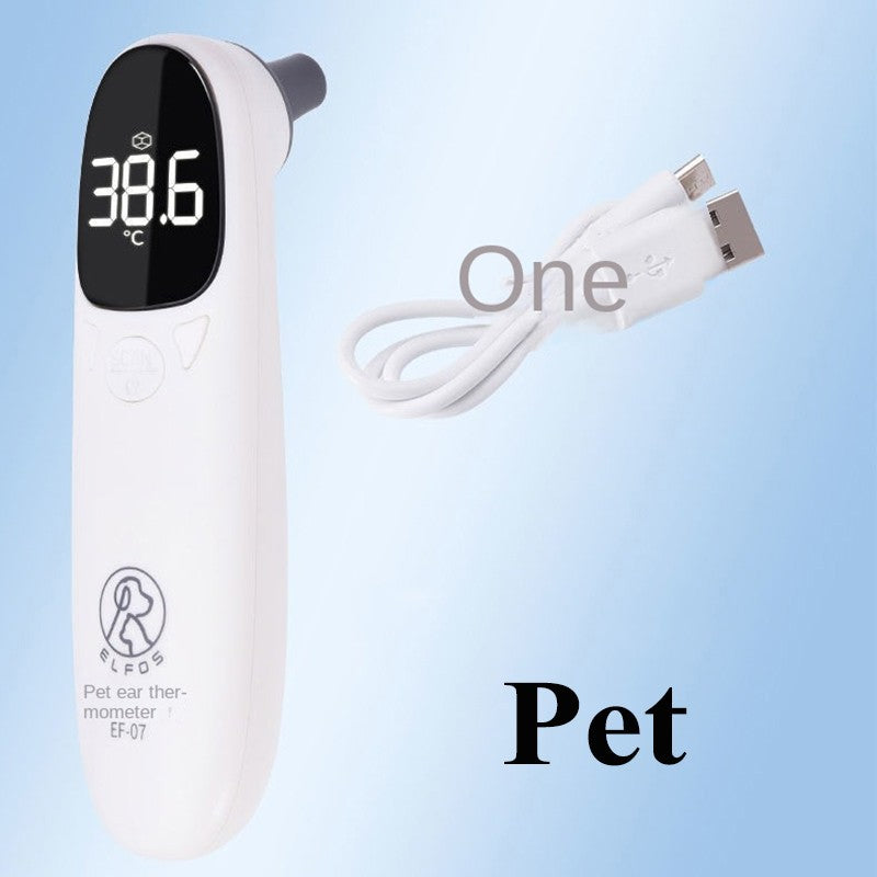 Instrumento de medição de temperatura animal Termômetro veterinário infravermelho sem contato eletrônico para cães, gado, ovelhas e gatos