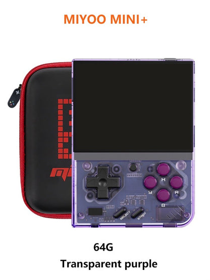 MIYOO Mini Plus Portable Retro Handheld Game Console 3.5"IPS HD Screen Mini+ Players Children's Gift Classic Gaming Emulator