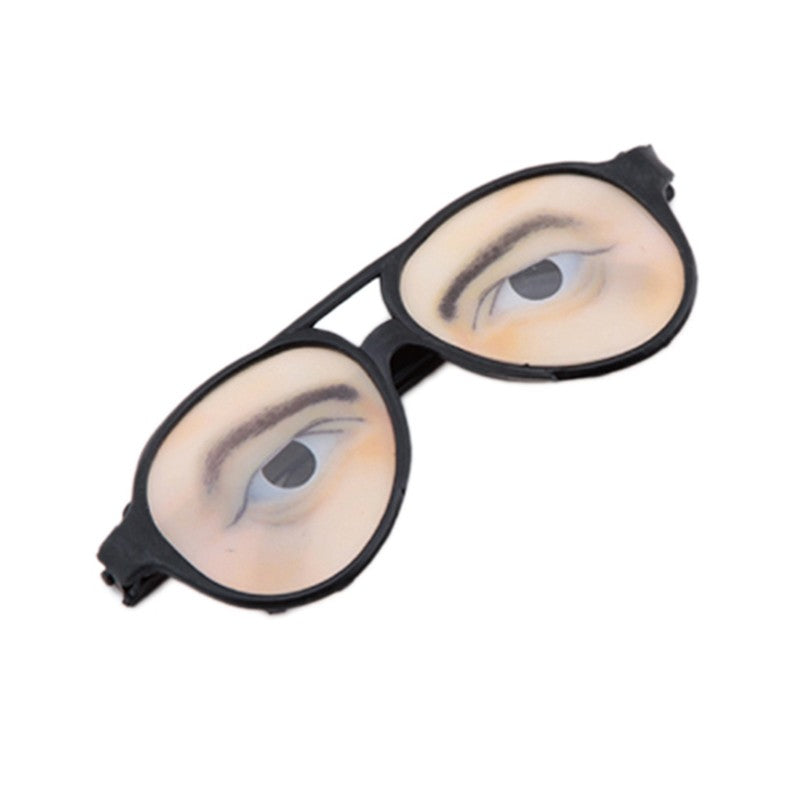 1 Pc Novelty Glasses Funny Fake Eyes Disguise Glasses For Masquerade Halloween Costume Party Photo Booth Props Gag Prank Eye