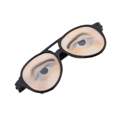 1 Pc Novelty Glasses Funny Fake Eyes Disguise Glasses For Masquerade Halloween Costume Party Photo Booth Props Gag Prank Eye