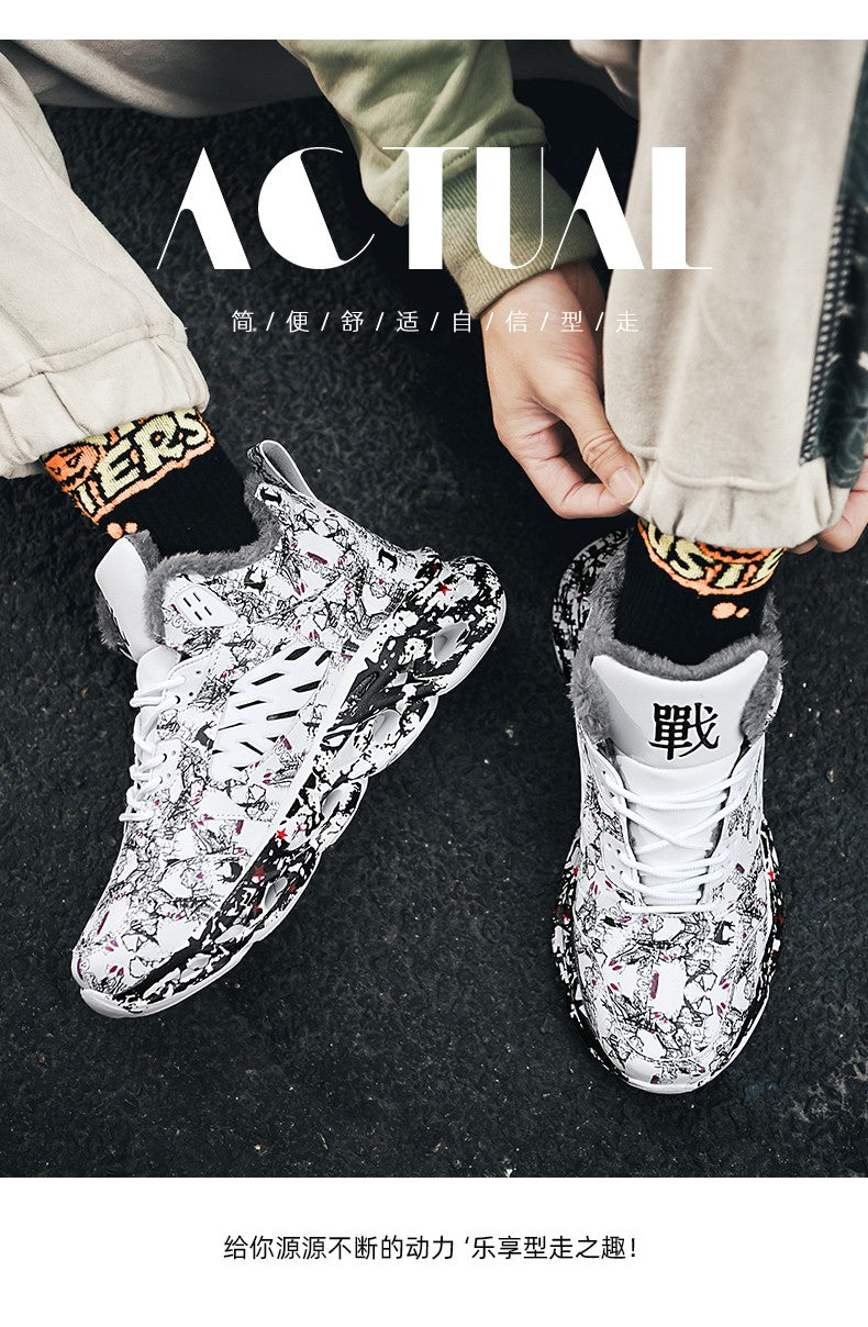 men boots 2023 New Winter Slippers Warm Men Shoes Waterproof Non-Slip Plush Sneakers Male tenis shoes Boots Men Sneakers Winter