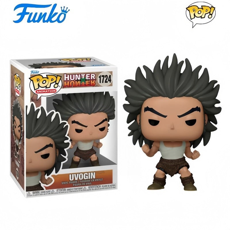 Hunter×Hunter Alluka Zoldyck #1728 3.2in Funko Pop Action Figures Uvogin Kalluto Zoldyck Colecionáveis Anime Bonecos de Vinil Modelo Brinquedos Presente