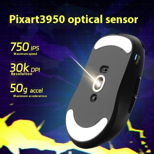 Scyrox V8 36g Ultra-Light Wireless Gaming Mouse Tri-Mode 30000DPI PAW3950 Sensor RGB Macro FPS Esports Lightweight Mouse Gifts