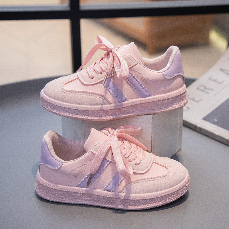 Children Tennis Shoes 2025 New Simple Kids Sneakers for Girls Patchwork Non-slip Boys Causal School Running Sneakers Non-slip