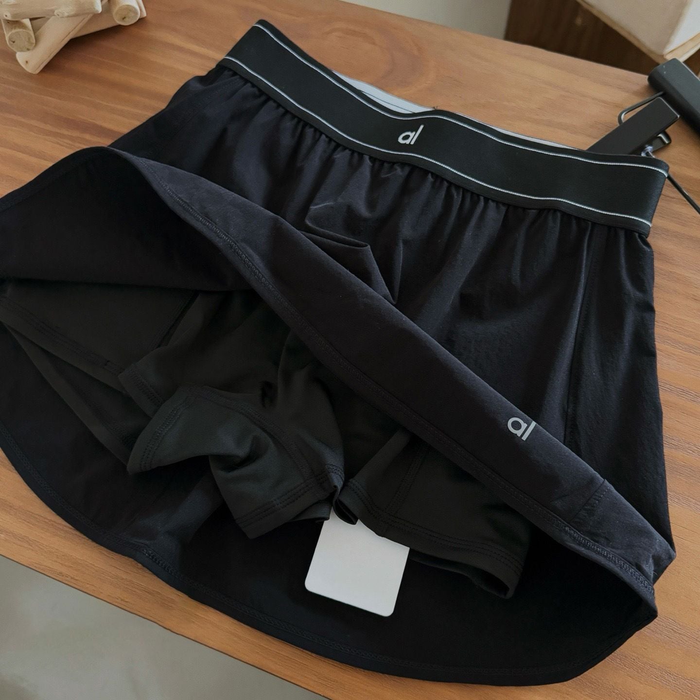 A* Yoga High-end Moisture Wicking Water-cooled Tennis Skirt Women's Quick-drying Breathable Double-layer Sports Pants Skirt