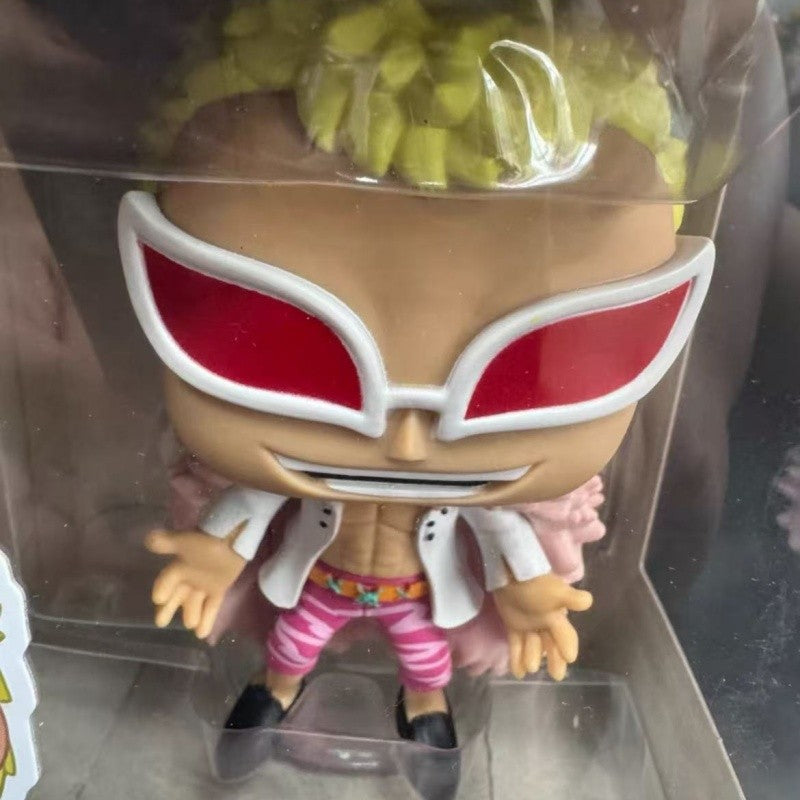 One Piece Donquixote Doflamingo Funko Pop Boneco de Ação Modelo 400 Coringa Escultura de Vinil Edição Limitada Colecionável Comemorativa