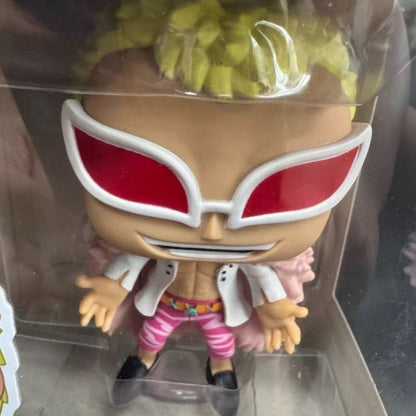 One Piece Donquixote Doflamingo Funko Pop Boneco de Ação Modelo 400 Coringa Escultura de Vinil Edição Limitada Colecionável Comemorativa